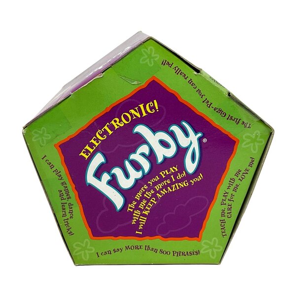 Original Furby Coffee‎ Brown Eyes 1999 Vintage Factory Sealed Collectible NWB - Picture 7 of 8